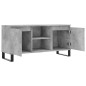 vidaXL Mueble de TV madera de ingeniería gris hormigón 104x35x50 cm vidaXL Mueble de TV madera de ingeniería gris hormigón 104x35x50 cm