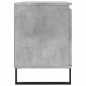 vidaXL Mueble de TV madera de ingeniería gris hormigón 104x35x50 cm vidaXL Mueble de TV madera de ingeniería gris hormigón 104x35x50 cm