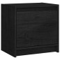 vidaXL Mesitas de noche 2 uds madera maciza pino negro 40x30,5x40 cm vidaXL Mesitas de noche 2 uds madera maciza pino negro 40x30,5x40 cm