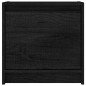 vidaXL Mesitas de noche 2 uds madera maciza pino negro 40x30,5x40 cm vidaXL Mesitas de noche 2 uds madera maciza pino negro 40x30,5x40 cm