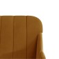vidaXL Sillón de terciopelo marrón 63x76x80 cm vidaXL Sillón de terciopelo marrón 63x76x80 cm