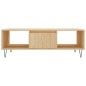 vidaXL Mesa de centro madera de ingeniería roble Sonoma 104x60x35 cm vidaXL Mesa de centro madera de ingeniería roble Sonoma 104x60x35 cm