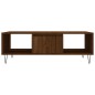 vidaXL Mesa de centro madera de ingeniería roble marrón 104x60x35 cm vidaXL Mesa de centro madera de ingeniería roble marrón 104x60x35 cm
