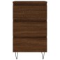 vidaXL Mesita de noche madera de ingeniería marrón roble 40x35x69 cm vidaXL Mesita de noche madera de ingeniería marrón roble 40x35x69 cm