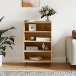 vidaXL Aparador alto madera de ingeniería roble Sonoma 57x35x90 cm