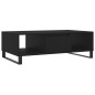 vidaXL Mesa de centro madera de ingeniería negro 104x60x35 cm vidaXL Mesa de centro madera de ingeniería negro 104x60x35 cm