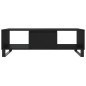 vidaXL Mesa de centro madera de ingeniería negro 104x60x35 cm vidaXL Mesa de centro madera de ingeniería negro 104x60x35 cm
