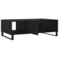 vidaXL Mesa de centro madera de ingeniería negro 104x60x35 cm vidaXL Mesa de centro madera de ingeniería negro 104x60x35 cm