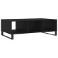 vidaXL Mesa de centro madera de ingeniería negro 104x60x35 cm vidaXL Mesa de centro madera de ingeniería negro 104x60x35 cm