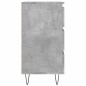 vidaXL Mesitas noche 2 uds madera ingeniería gris hormigón 40x35x69 cm vidaXL Mesitas noche 2 uds madera ingeniería gris hormigón 40x35x69 cm