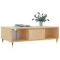 vidaXL Mesa de centro madera de ingeniería roble Sonoma 104x60x35 cm vidaXL Mesa de centro madera de ingeniería roble Sonoma 104x60x35 cm