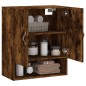 vidaXL Armario de pared madera de ingeniería roble ahumado 60x31x70 cm vidaXL Armario de pared madera de ingeniería roble ahumado 60x31x70 cm