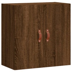 vidaXL Armario de pared madera de ingeniería marrón roble 60x31x60 cm