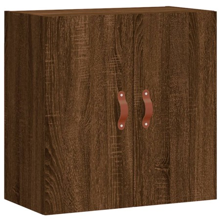 vidaXL Armario de pared madera de ingeniería marrón roble 60x31x60 cm