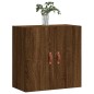 vidaXL Armario de pared madera de ingeniería marrón roble 60x31x60 cm vidaXL Armario de pared madera de ingeniería marrón roble 60x31x60 cm