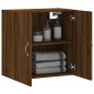 vidaXL Armario de pared madera de ingeniería marrón roble 60x31x60 cm vidaXL Armario de pared madera de ingeniería marrón roble 60x31x60 cm