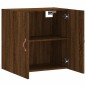vidaXL Armario de pared madera de ingeniería marrón roble 60x31x60 cm vidaXL Armario de pared madera de ingeniería marrón roble 60x31x60 cm