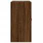 vidaXL Armario de pared madera de ingeniería marrón roble 60x31x60 cm vidaXL Armario de pared madera de ingeniería marrón roble 60x31x60 cm