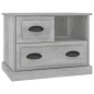 vidaXL Mesita de noche gris hormigón 60x39x45 cm vidaXL Mesita de noche gris hormigón 60x39x45 cm