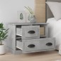 vidaXL Mesita de noche gris hormigón 60x39x45 cm vidaXL Mesita de noche gris hormigón 60x39x45 cm