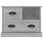 vidaXL Mesita de noche gris hormigón 60x39x45 cm vidaXL Mesita de noche gris hormigón 60x39x45 cm