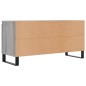 vidaXL Mueble de TV madera de ingeniería gris Sonoma 104x35x50 cm vidaXL Mueble de TV madera de ingeniería gris Sonoma 104x35x50 cm