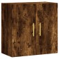 vidaXL Armario de pared madera de ingeniería roble ahumado 60x31x60 cm vidaXL Armario de pared madera de ingeniería roble ahumado 60x31x60 cm