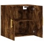 vidaXL Armario de pared madera de ingeniería roble ahumado 60x31x60 cm vidaXL Armario de pared madera de ingeniería roble ahumado 60x31x60 cm