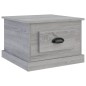 vidaXL Mesa de centro madera contrachapada gris Sonoma 50x50x35 cm vidaXL Mesa de centro madera contrachapada gris Sonoma 50x50x35 cm