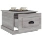 vidaXL Mesa de centro madera contrachapada gris Sonoma 50x50x35 cm vidaXL Mesa de centro madera contrachapada gris Sonoma 50x50x35 cm