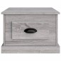 vidaXL Mesa de centro madera contrachapada gris Sonoma 50x50x35 cm vidaXL Mesa de centro madera contrachapada gris Sonoma 50x50x35 cm