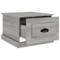 vidaXL Mesa de centro madera contrachapada gris Sonoma 50x50x35 cm vidaXL Mesa de centro madera contrachapada gris Sonoma 50x50x35 cm