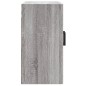 vidaXL Armario de pared madera de ingeniería gris Sonoma 60x31x60 cm vidaXL Armario de pared madera de ingeniería gris Sonoma 60x31x60 cm