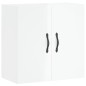 vidaXL Armario pared madera contrachapada blanco brillo 60x31x60 cm vidaXL Armario pared madera contrachapada blanco brillo 60x31x60 cm