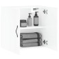 vidaXL Armario pared madera contrachapada blanco brillo 60x31x60 cm vidaXL Armario pared madera contrachapada blanco brillo 60x31x60 cm