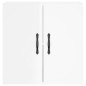 vidaXL Armario pared madera contrachapada blanco brillo 60x31x60 cm vidaXL Armario pared madera contrachapada blanco brillo 60x31x60 cm