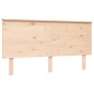 vidaXL Cama para personas mayores con cabecero madera maciza 160x200cm vidaXL Cama para personas mayores con cabecero madera maciza 160x200cm