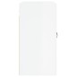 vidaXL Armario pared madera contrachapada blanco brillo 60x31x60 cm vidaXL Armario pared madera contrachapada blanco brillo 60x31x60 cm