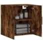 vidaXL Armario de pared madera de ingeniería roble ahumado 60x31x60 cm vidaXL Armario de pared madera de ingeniería roble ahumado 60x31x60 cm