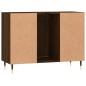 vidaXL Mueble de baño madera de ingeniería roble marrón 80x33x60 cm vidaXL Mueble de baño madera de ingeniería roble marrón 80x33x60 cm