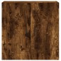 vidaXL Armario de pared madera de ingeniería roble ahumado 60x31x60 cm vidaXL Armario de pared madera de ingeniería roble ahumado 60x31x60 cm