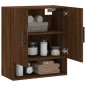 vidaXL Armario de pared madera de ingeniería marrón roble 60x31x70 cm
