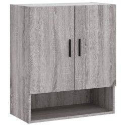 vidaXL Armario de pared madera de ingeniería gris Sonoma 60x31x70 cm