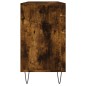 vidaXL Mueble de baño madera de ingeniería roble ahumado 80x33x60 cm vidaXL Mueble de baño madera de ingeniería roble ahumado 80x33x60 cm
