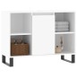 vidaXL Mueble de baño madera de ingeniería blanco brillo 80x33x60 cm vidaXL Mueble de baño madera de ingeniería blanco brillo 80x33x60 cm