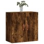 vidaXL Armario de pared madera de ingeniería roble ahumado 60x31x60 cm vidaXL Armario de pared madera de ingeniería roble ahumado 60x31x60 cm