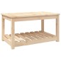 vidaXL Mesa de jardín madera maciza de pino 82,5x50,5x45 cm vidaXL Mesa de jardín madera maciza de pino 82,5x50,5x45 cm