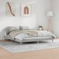 vidaXL Estructura de cama madera contrachapada gris Sonoma 160x200 cm vidaXL Estructura de cama madera contrachapada gris Sonoma 160x200 cm