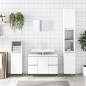 vidaXL Mueble de baño madera de ingeniería blanco 80x33x60 cm vidaXL Mueble de baño madera de ingeniería blanco 80x33x60 cm