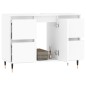 vidaXL Mueble de baño madera de ingeniería blanco 80x33x60 cm vidaXL Mueble de baño madera de ingeniería blanco 80x33x60 cm